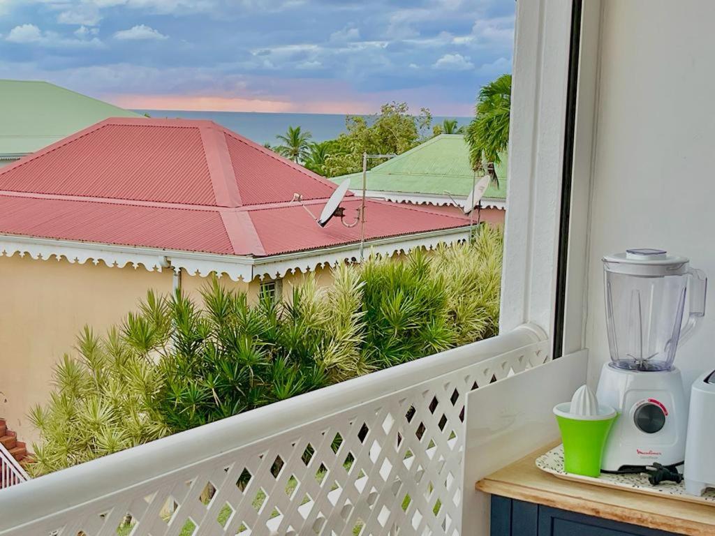 Guadeloupe- Saint-Francois- Residence Anse Des Rochers - Appartement Quart De Villa Etage - Vue Mer- 4 Personnes - Lit Bebe Sur Demande - Citerne Et Wifi Prives -Animaux Ok-Acces Plage Direct -Apnee Bien-Etre Experience Sur Demande Avec Instructeur A Bagian luar foto